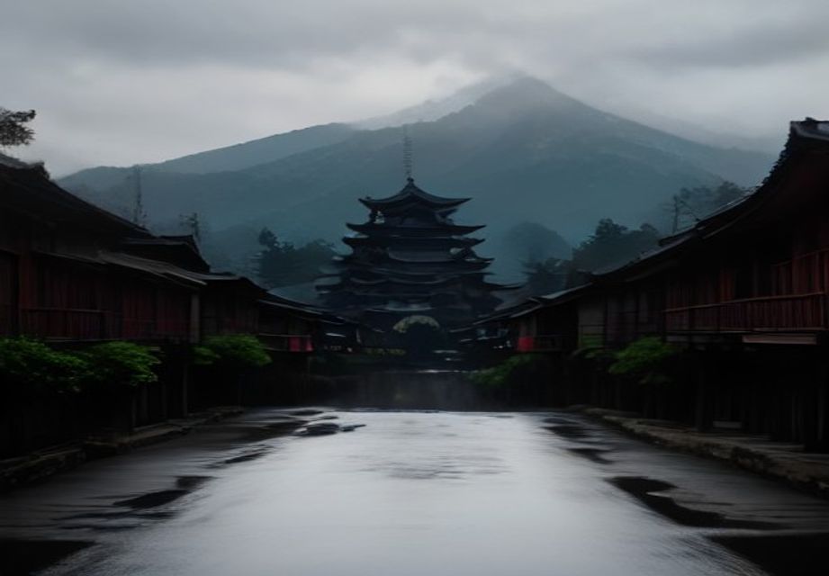 岐阜・岩村の町並み